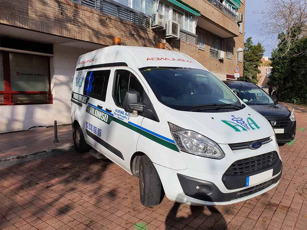 AMBULANCIAS ALONSO vehículo ambulancia