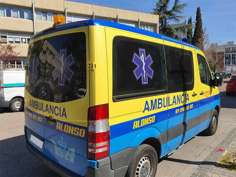 AMBULANCIAS ALONSO carro de ambulancia