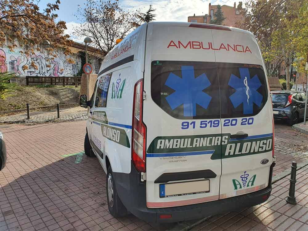 AMBULANCIAS ALONSO ambulancia